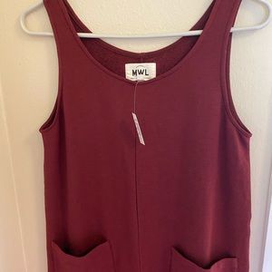 Madewell MWL superbrushed jumpsuit